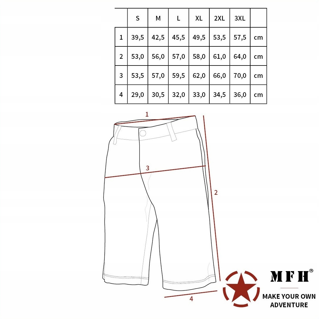 Spodnie US Bermuda BDU skyblue M Rozmiar M