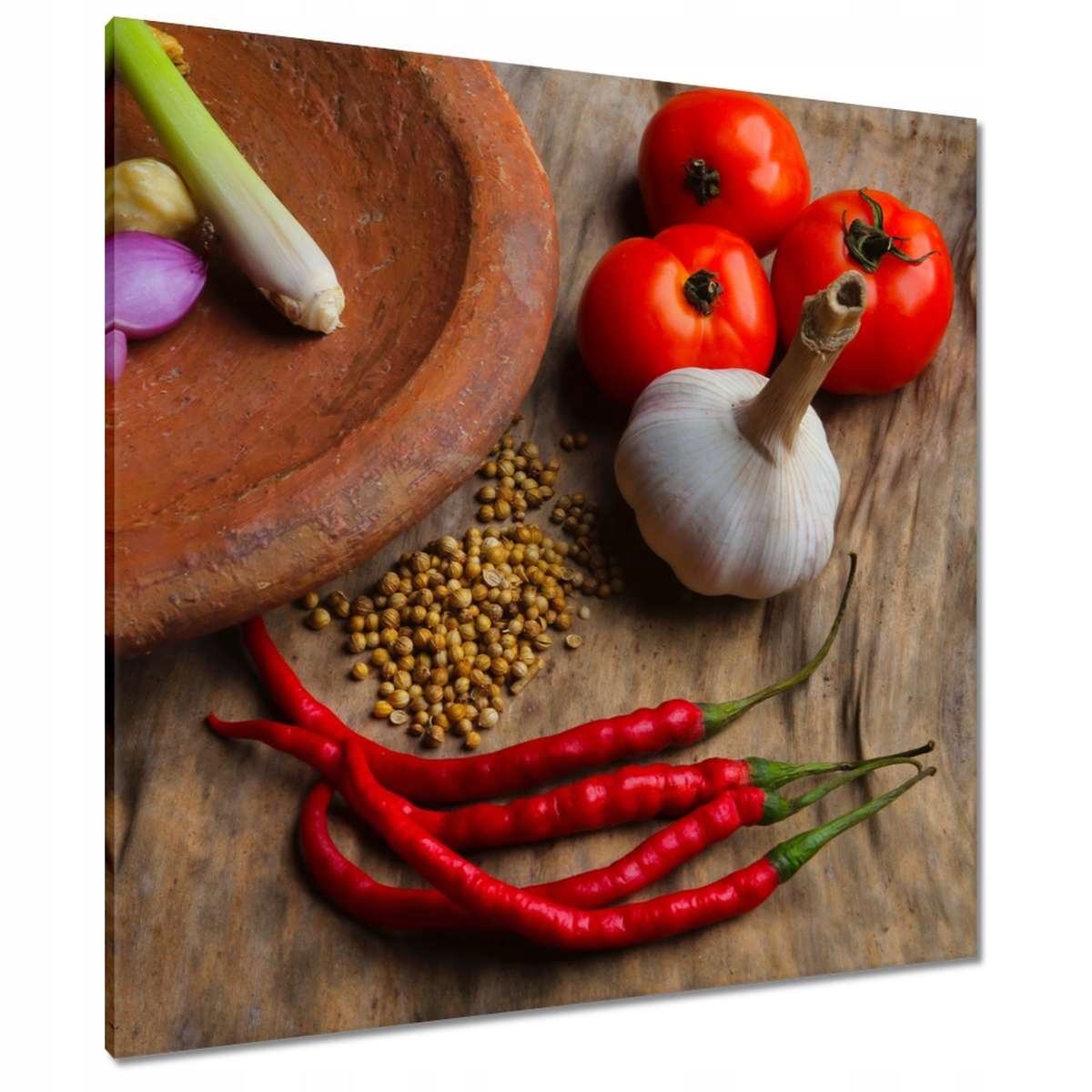 Obrazy 90x90 Kuchyně Orient Koření