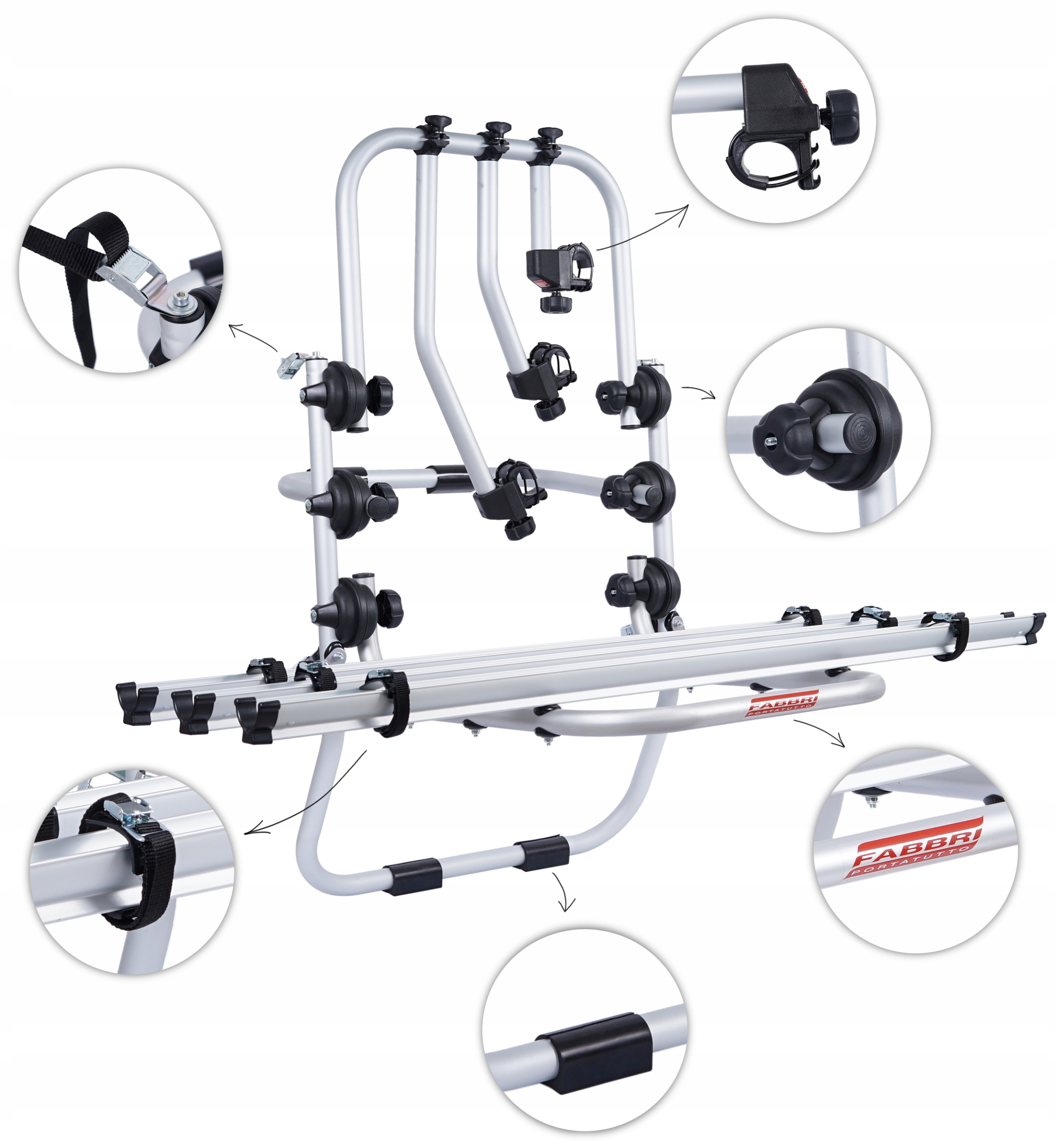 Bagażnik rowerowy do Mazda CX-5 II (KF) 2017- Model BICI OK 3