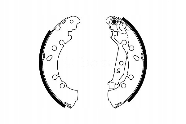 Bosch Brzdové Čelisti Toyota Yaris 06- Bosch