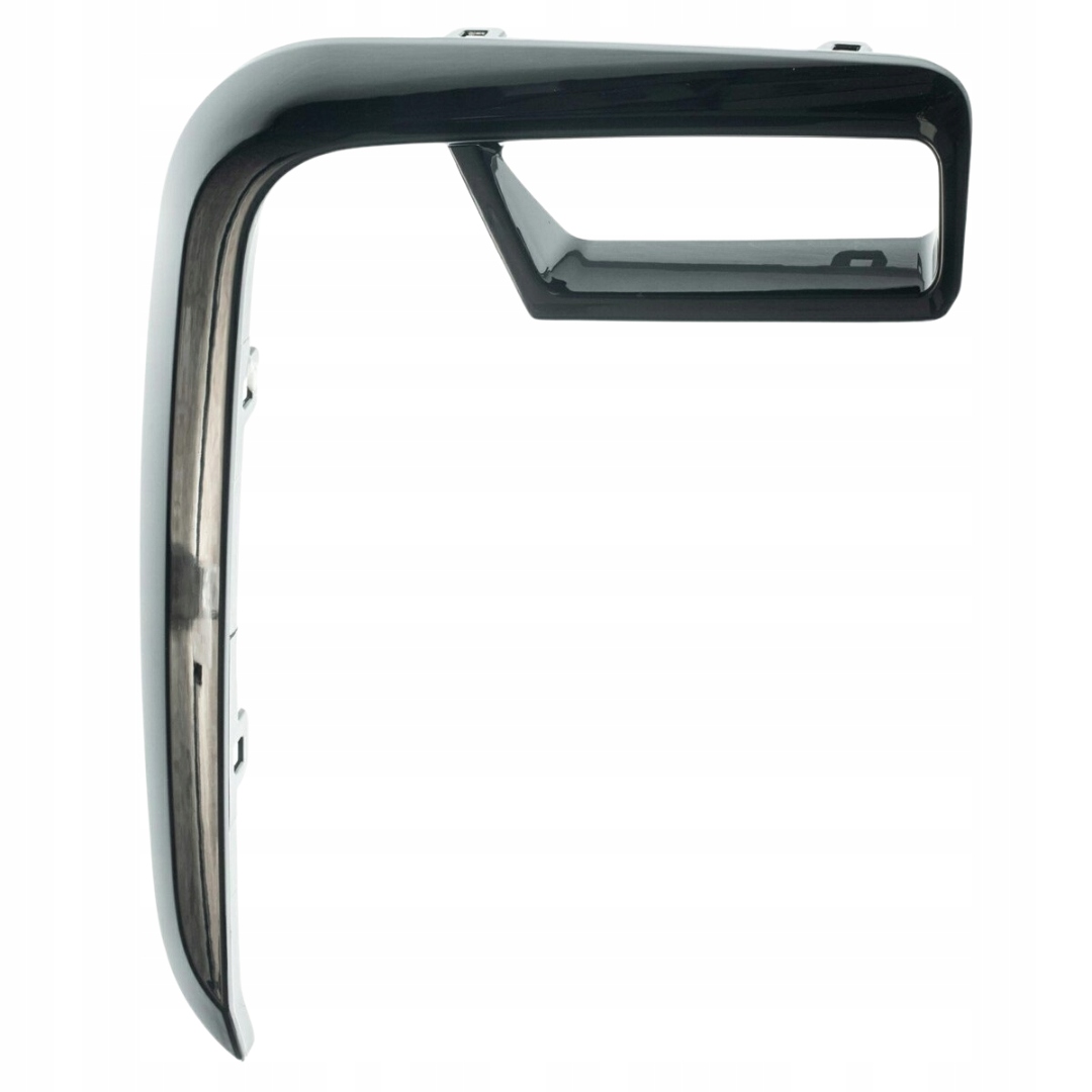 Bmw 7 G11 G12 2019- LCI Lišta Nárazníku Černá Levá Přední 51118079587