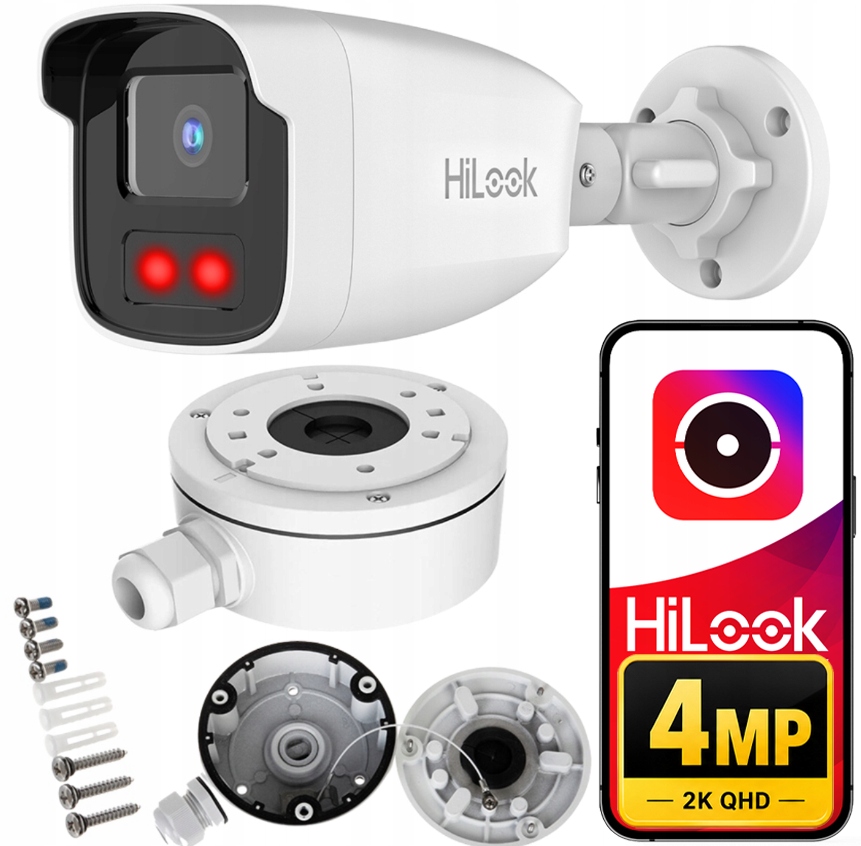 Ip kamera IPCAM-B4-50IR Ir plechovka 50 m 4MPx HiLook od spoločnosti Hikvision