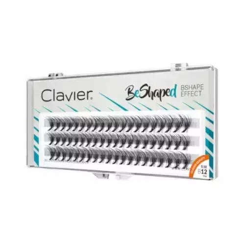 

Clavier Kępki Rzęs BeShaped 12mm, skręt B