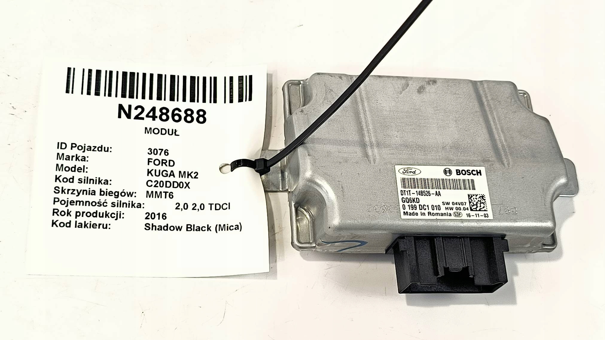 voltage module DT1T-14B526-AA FORD KUGA MK2