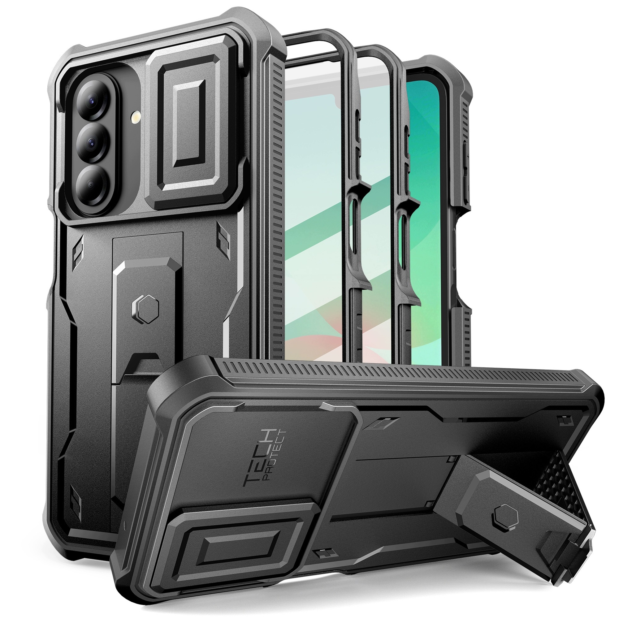 Tech- Protect Kevlar Cam+ 2- Set Galaxy A27 Black Tech- Protect