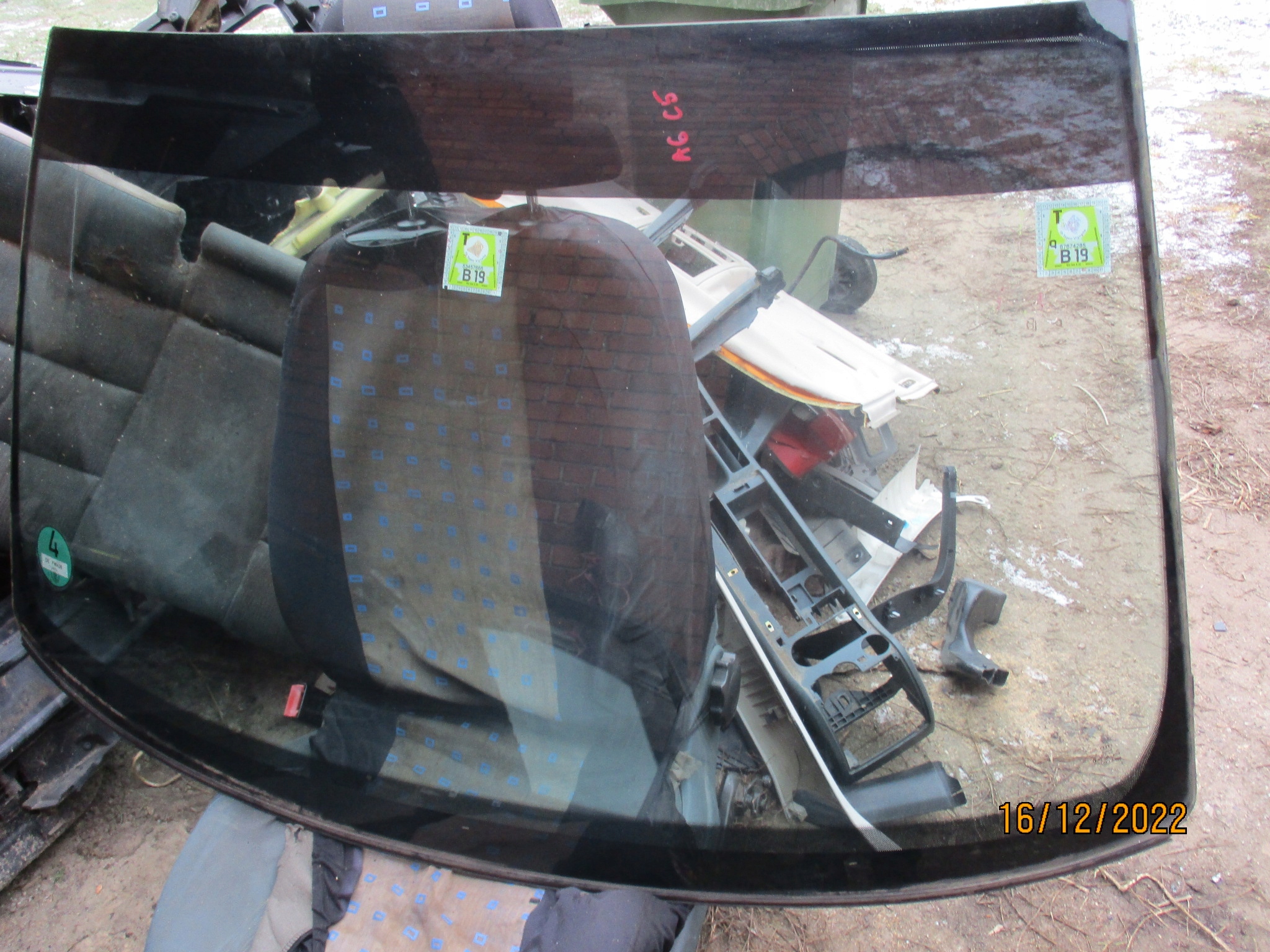 43R-00146 M962 - AUDI A6 C5-Вітрове скло