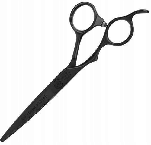 Olivia Garden Nůžky Silkcut Pro Černé Mat 5.75" pro leváky
