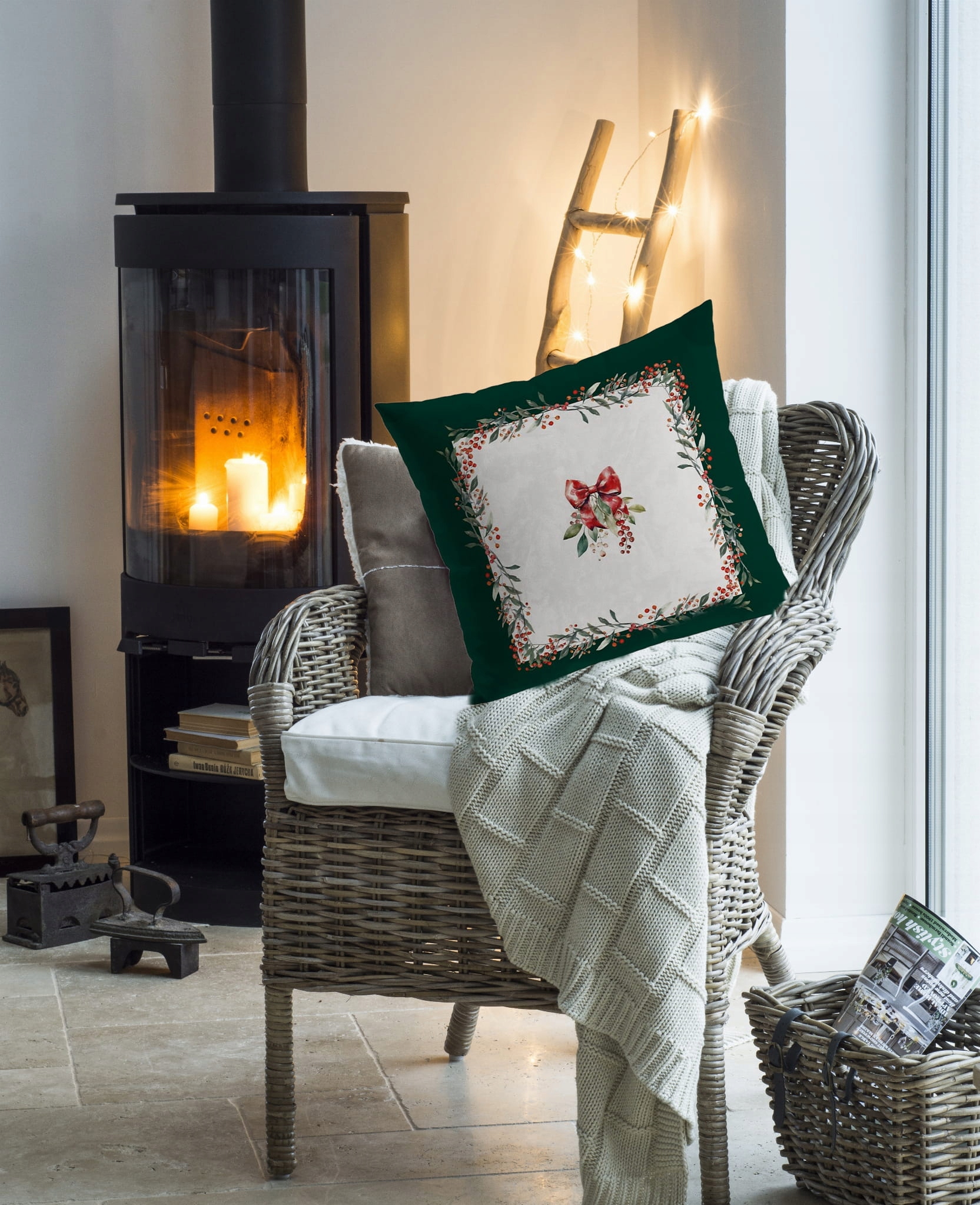 POSZEWKA DEKORACYJNA ŚWIĘTA BOŻE NARODZENIE Marka Markizeta