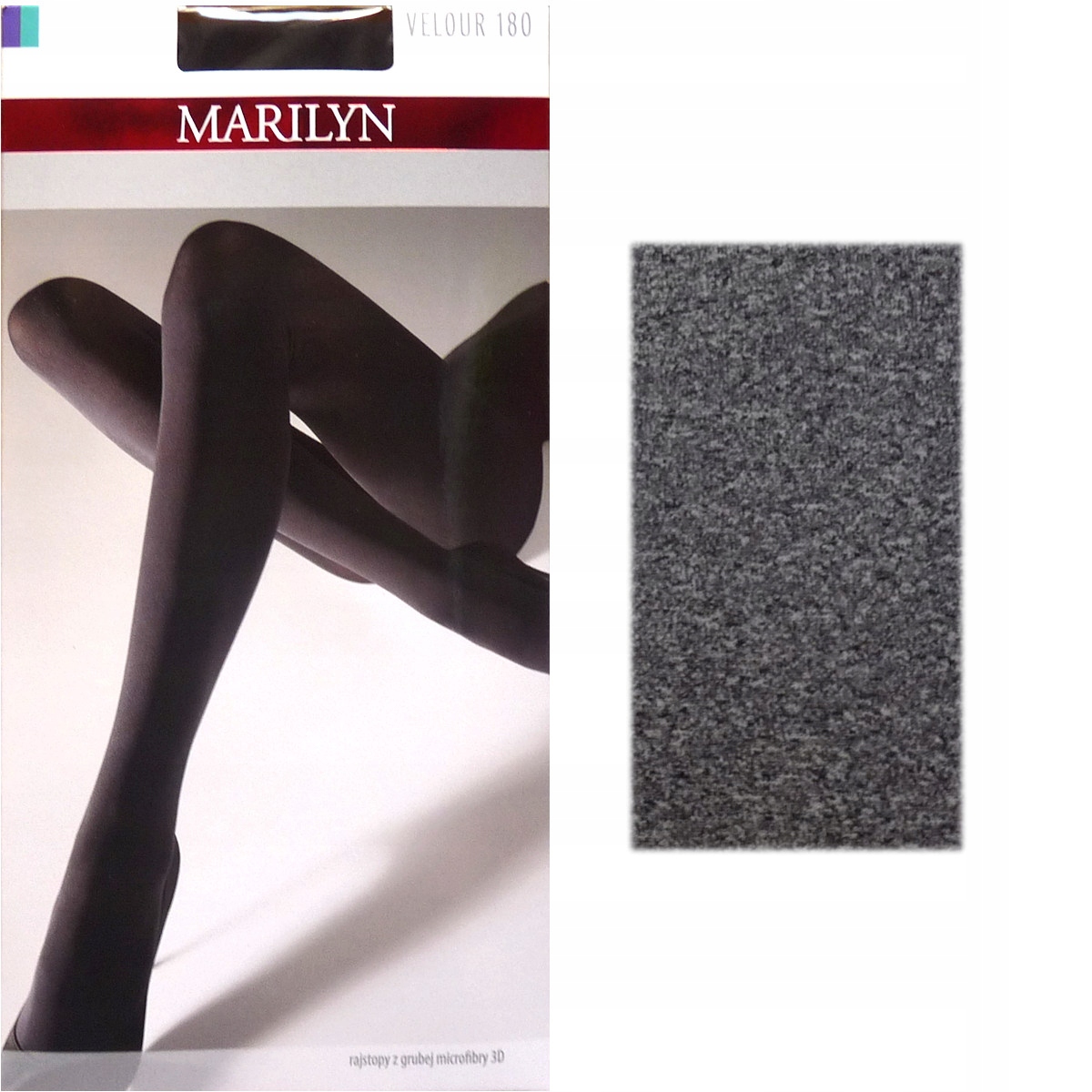 

Marilyn Velour 180 R1/2 modne rajstopy micro melan