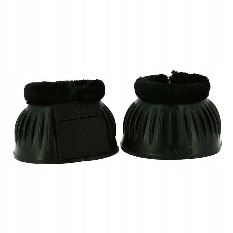 Kalosze gumowe z futrem black Ekkia