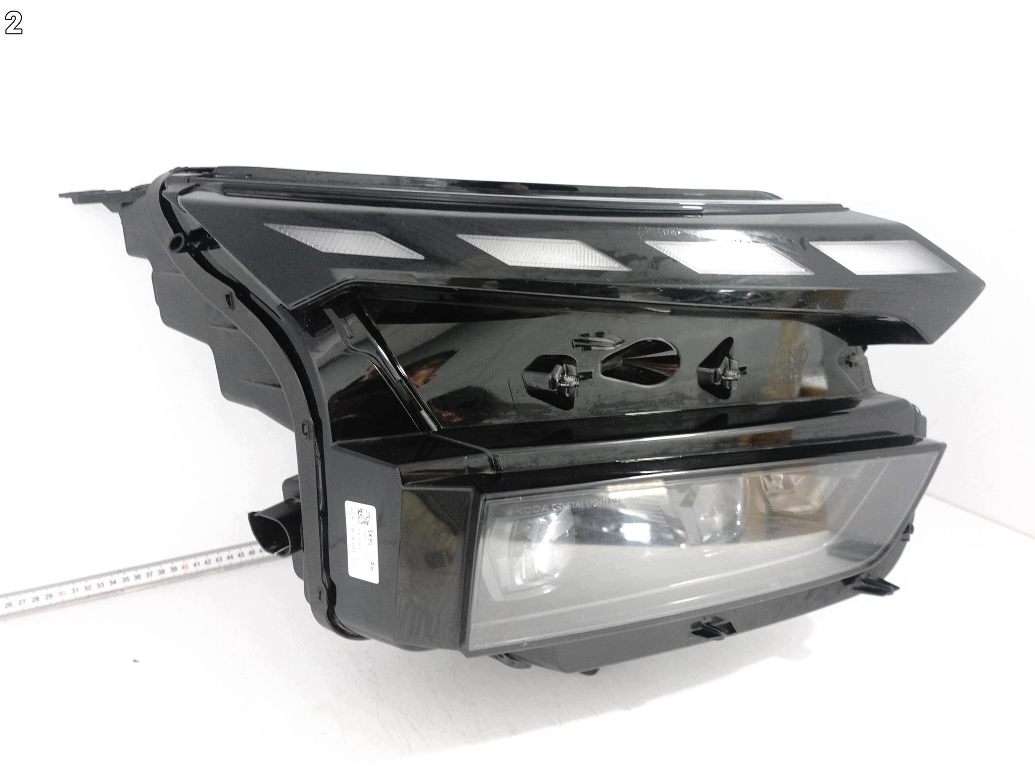 SKODA ELROQ 5LB 25- light HEADLIGHT CRYSTAL FULL LED right front EUROPA