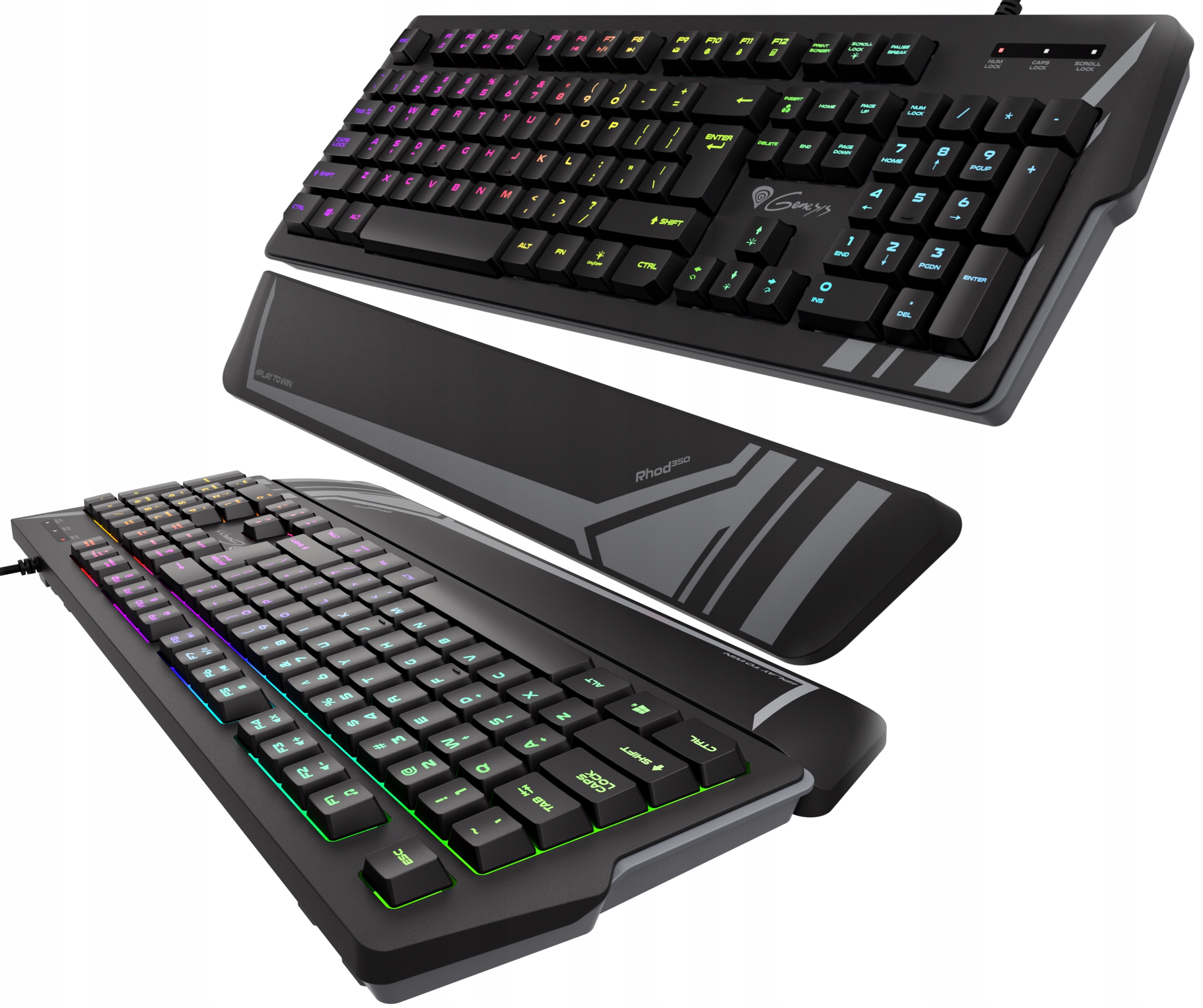 

Klawiatura Dla Gracza Gamingowa Genesis Led Rgb