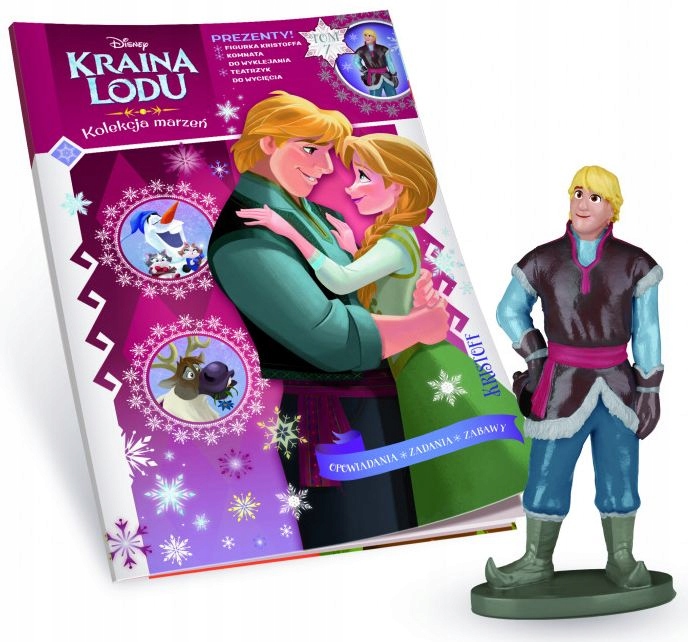 KRAINA LODU KFRISTOFFER FIGURKA NAKLEJKI TOM 7