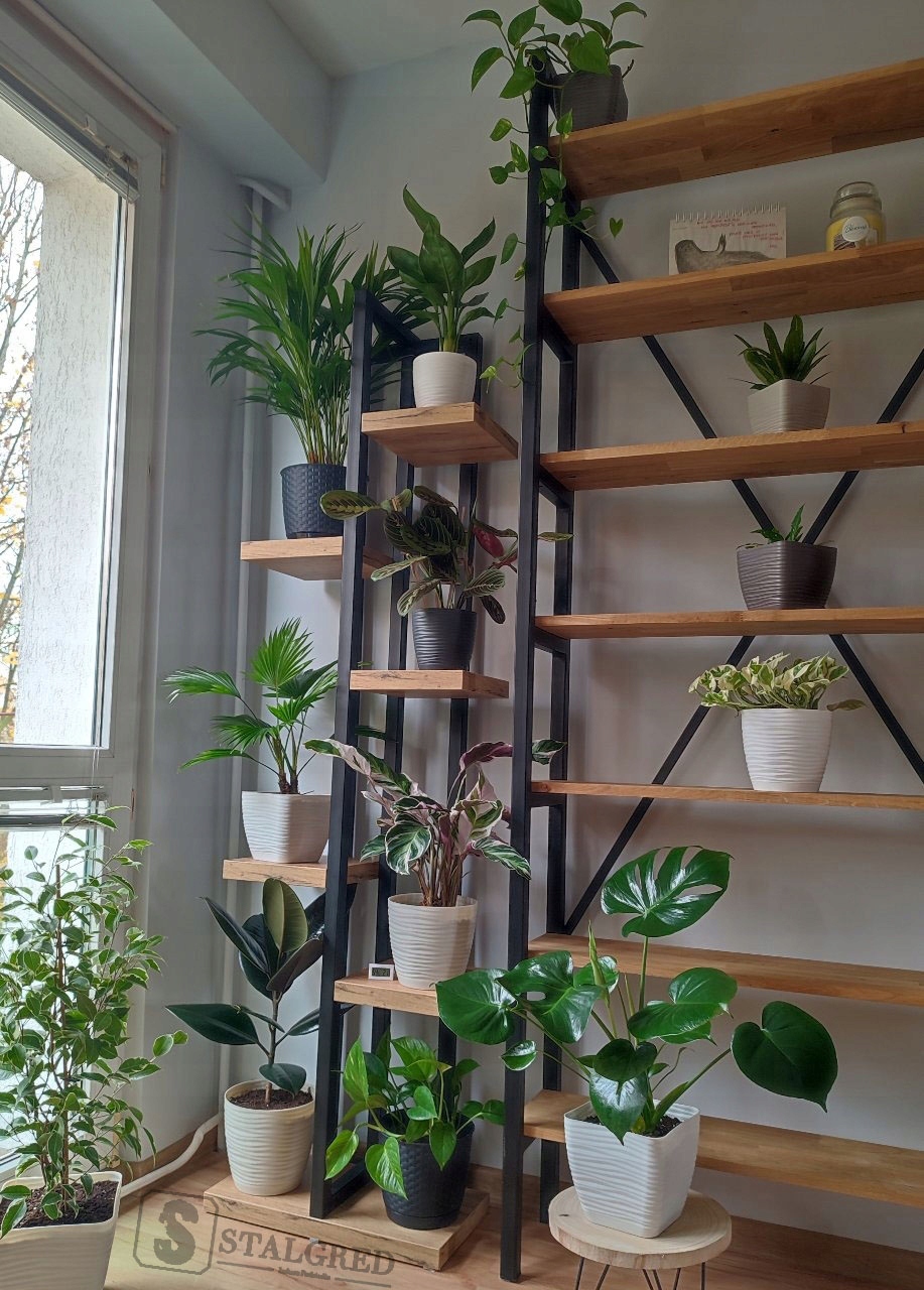 KWIETNIK STOJĄCY LOFT STOJAK NA KWIATY Maks. szerokość 50 cm