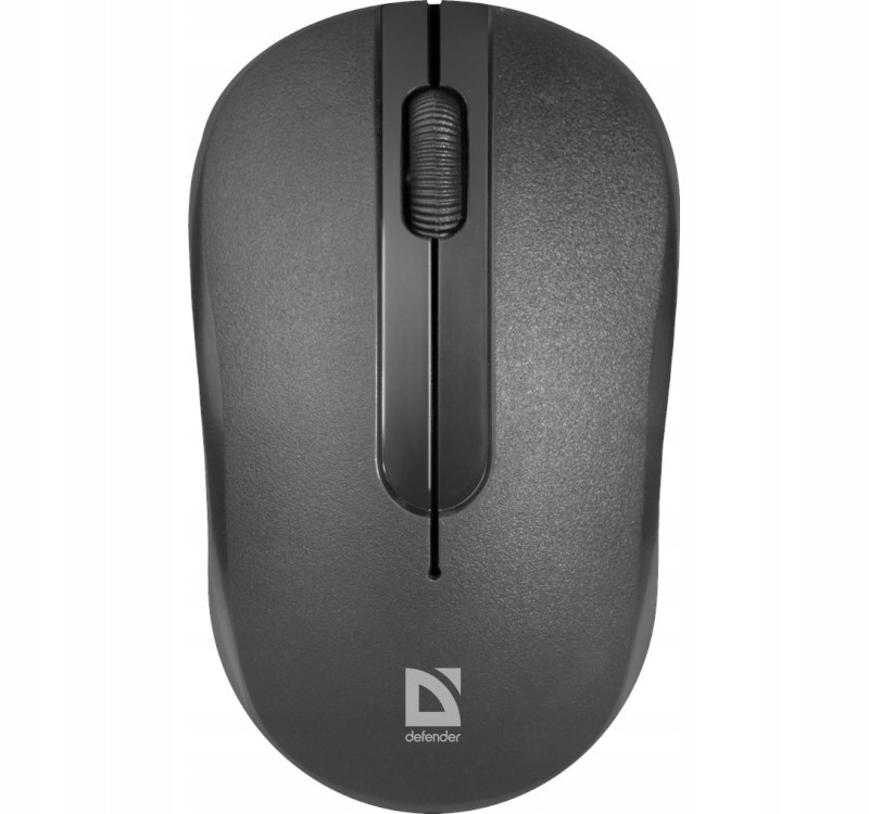 Mysz bezprzewodowa optyczna MM-495 czarna 1600