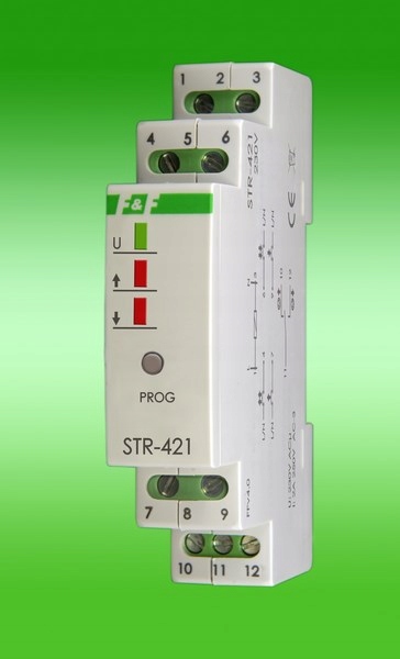 F&f STR-421 Sterownik Rolet 2-PRZYCISKOWY 2A 1M 230V Ac STR-421