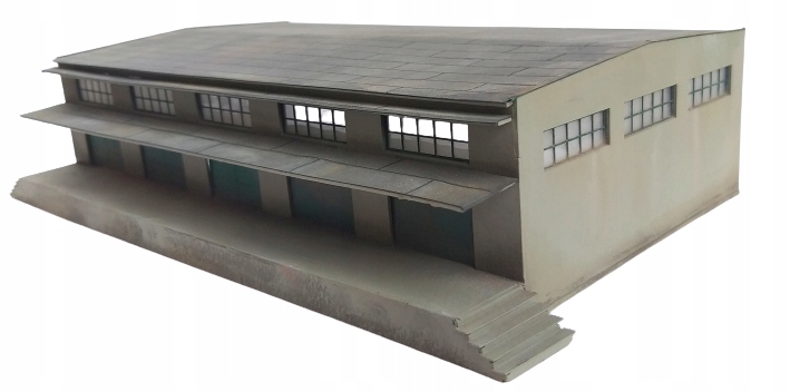 H0 Sklad budova model 1:87