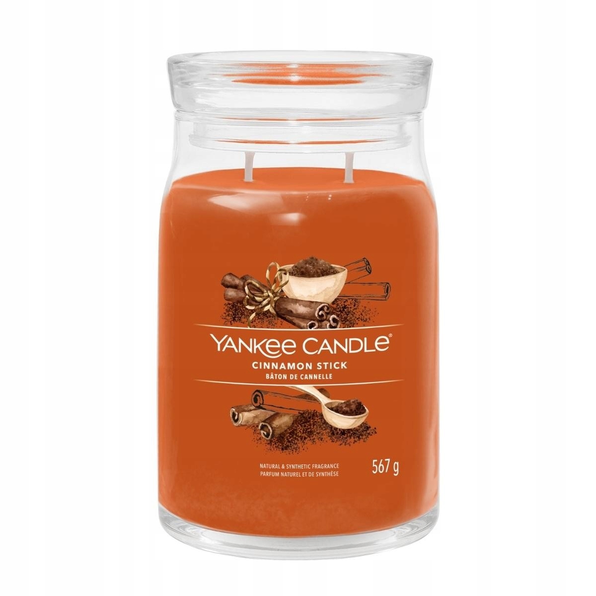 Yankee Candle Signature velká Cinnamon Stick (Skořicová Tyčinka)