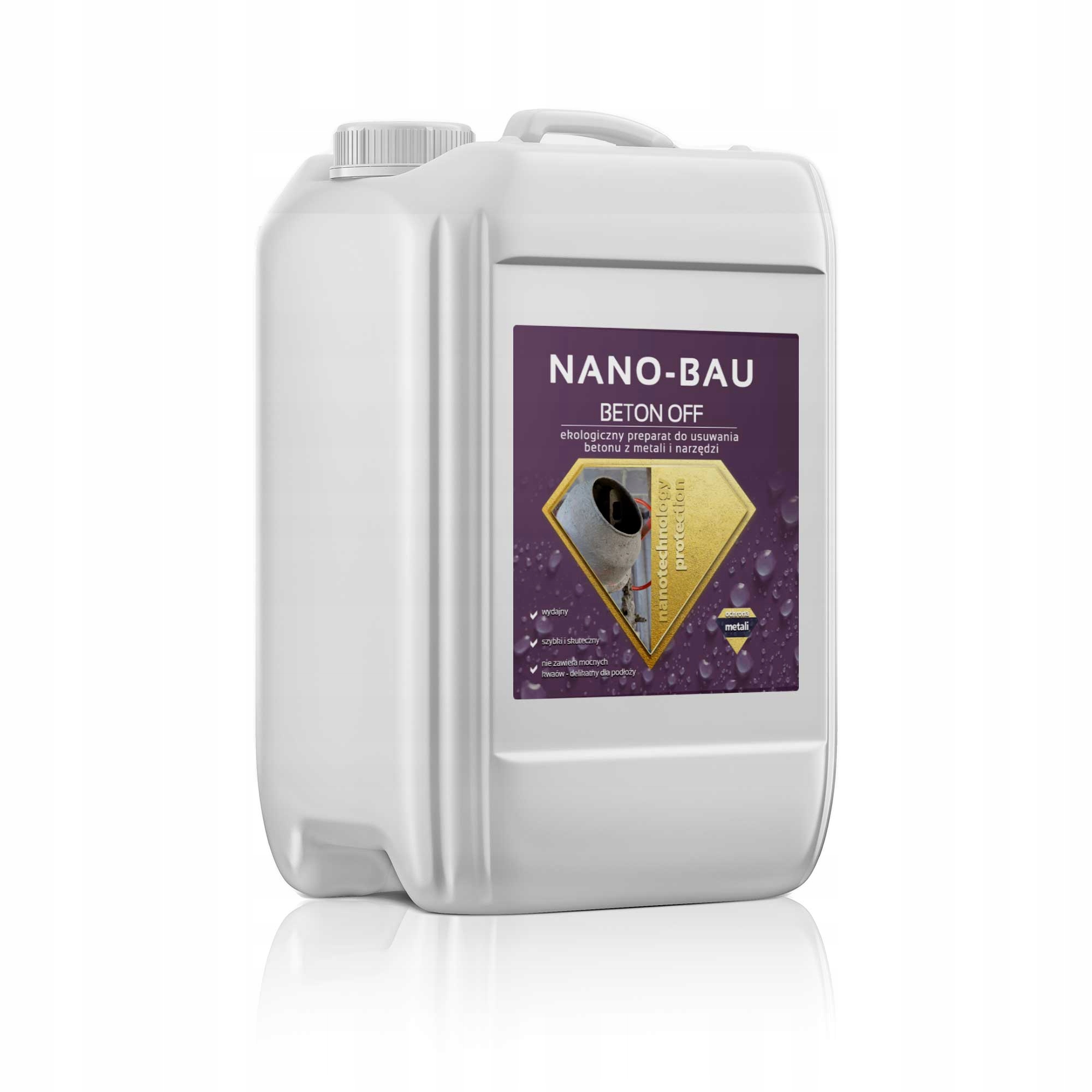 Nano-bau Beton off – profesionální čistič betonu 20 l