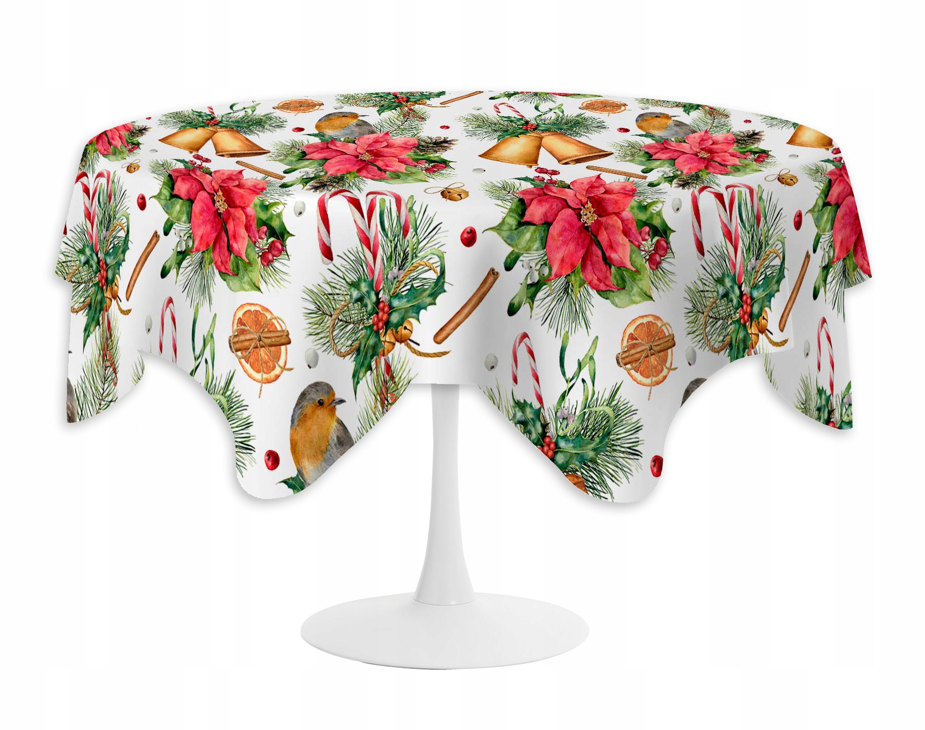 

Obrus Plamoodporny Koło 140 Ptak Z Dzwonkiem