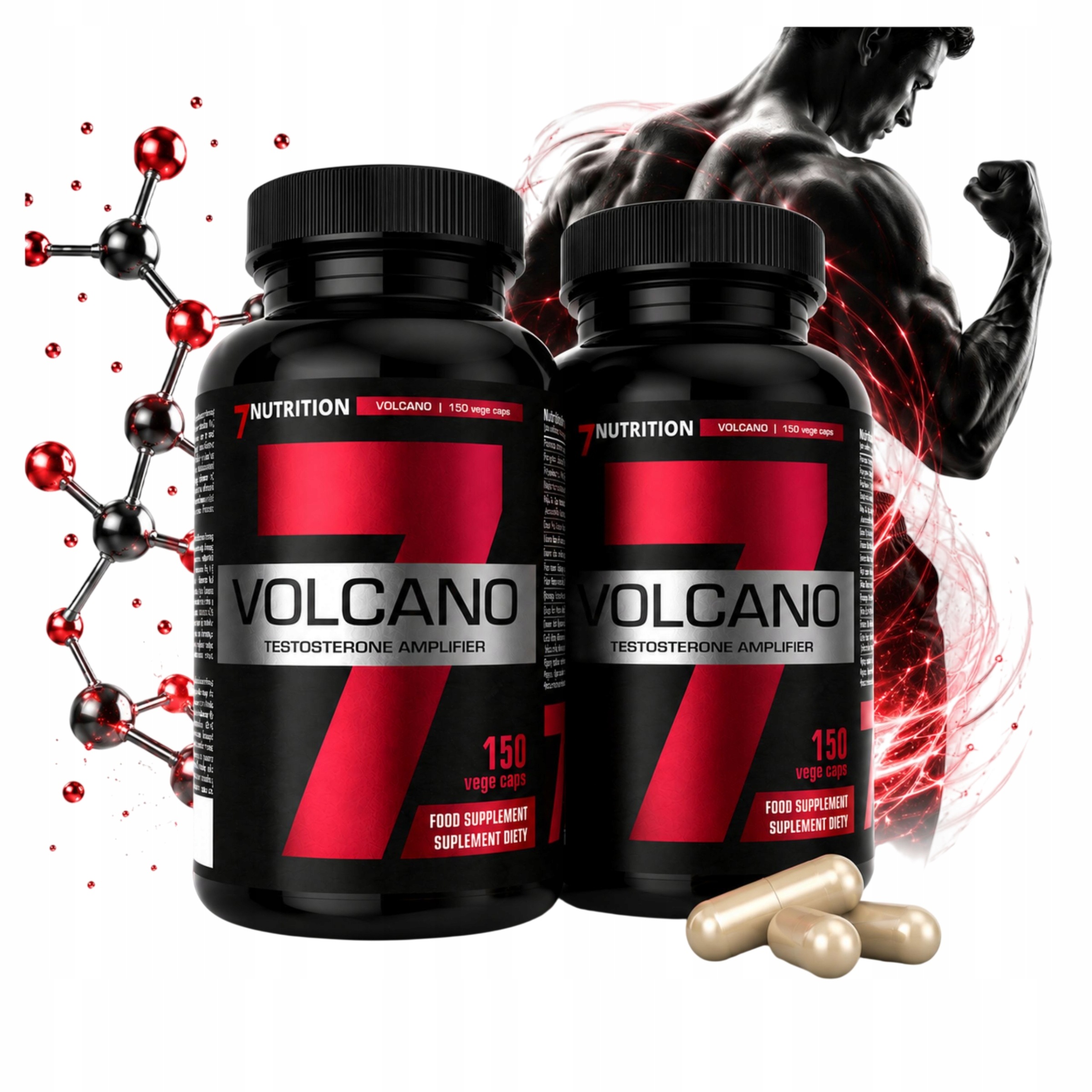 Testosteron Booster Maca plus Sabalová palma Muira Puama Buzdyganek Zinek