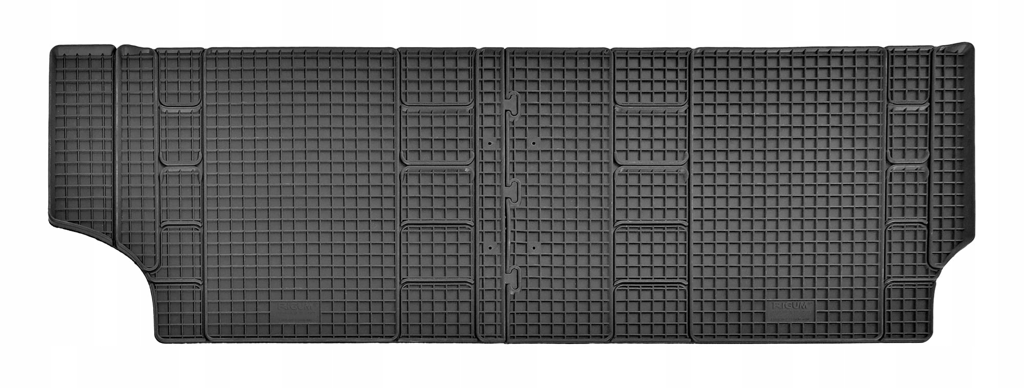 Dywaniki i mata do bagażnika do Volkswagen T6.1 Multivan 7 lub 8 osób, L2, Materiał guma