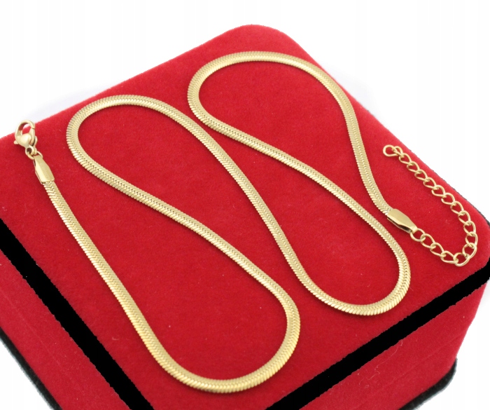 

Naszyjnik Złota Żmijka Blueberry 45 cm Stal 316 L