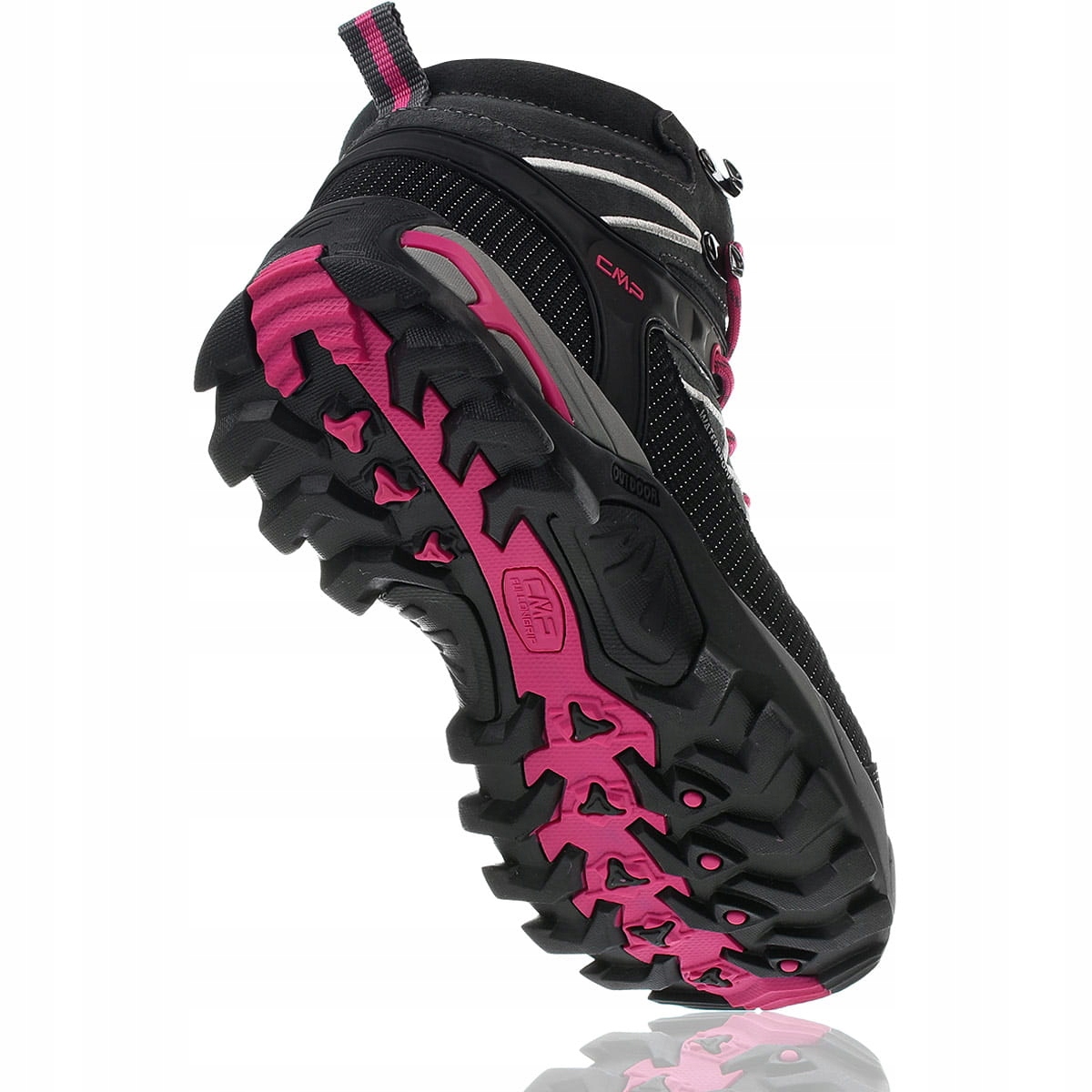 CMP RIGEL MID - 44 жіноче трекінгове взуття, сірий, TREKKING