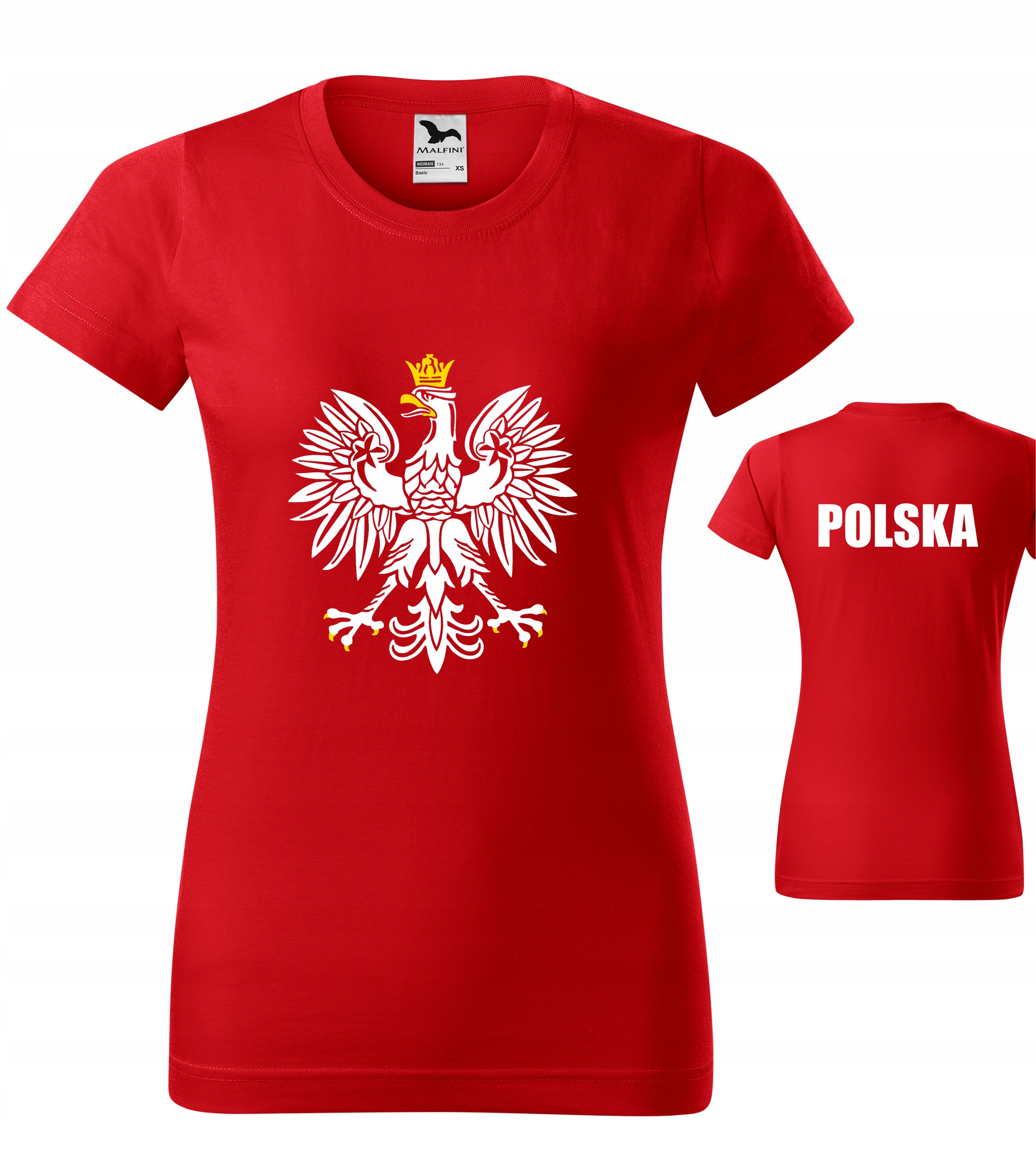

Koszulka damska patriotyczna Polska - orzeł XXL