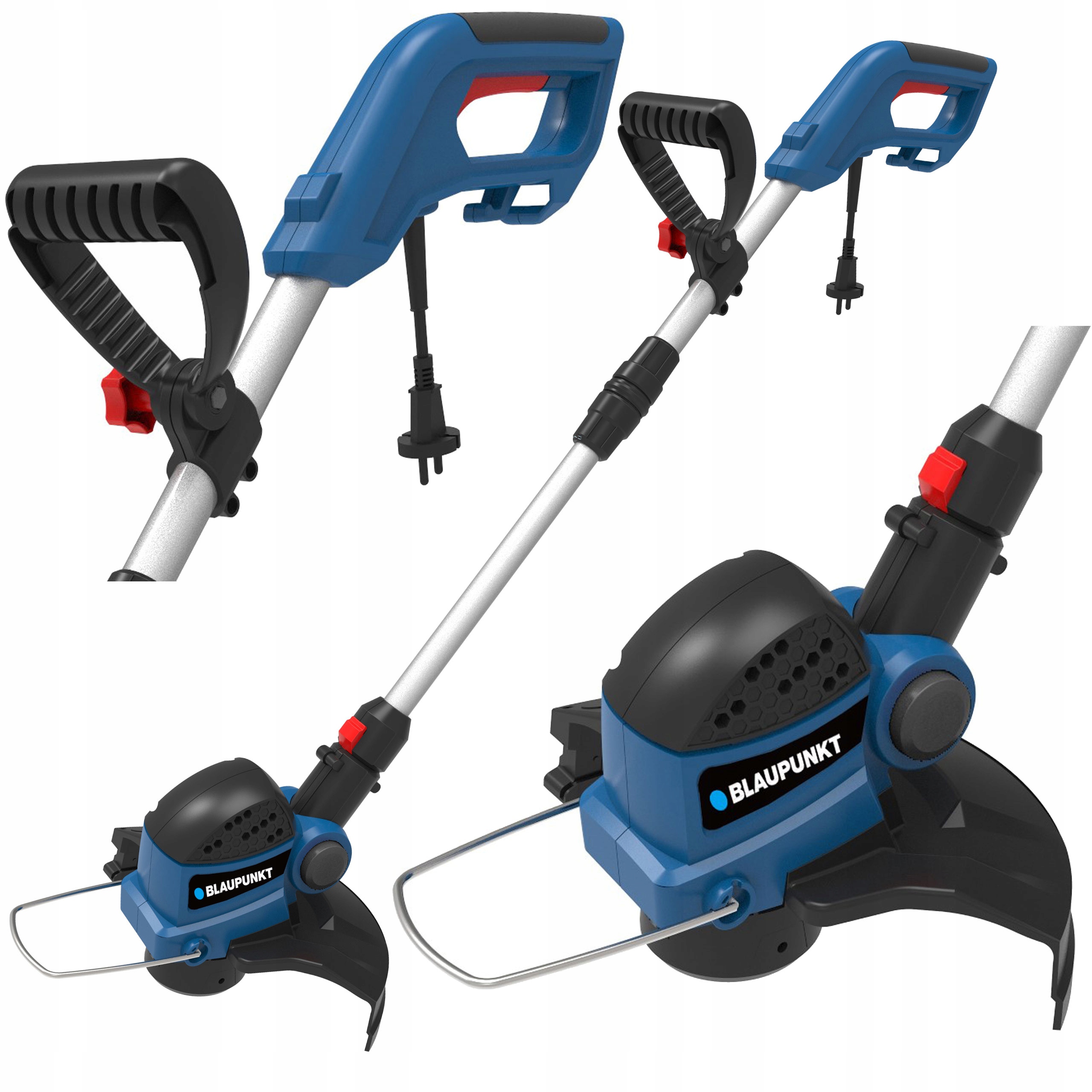 Silný Ľahký Elektrický Vyžínač Blaupunkt GT7010 550W Strunová Hlava