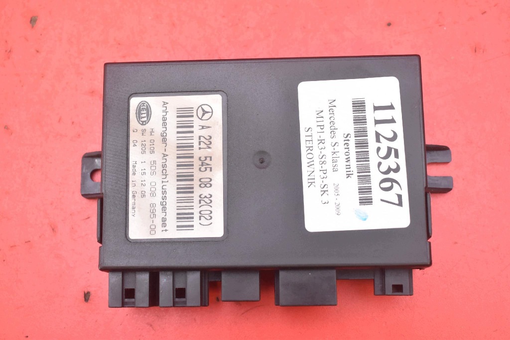 control unit module HAKA A2215450832 MERCEDES S-KLASA W221 LONG 05-09