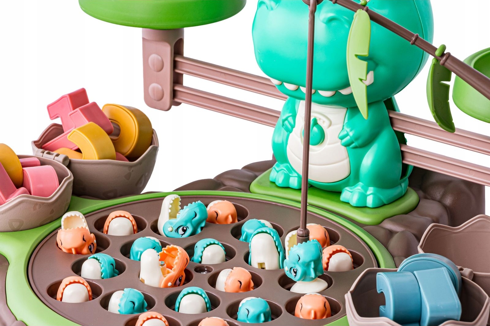 EDUKACYJNA GRA WAGA DINOZAUR MATEMATYCZNA + ŁOWIENIE WĘDKA DLA DZIECI 3+ Rodzaj nauka liczenia