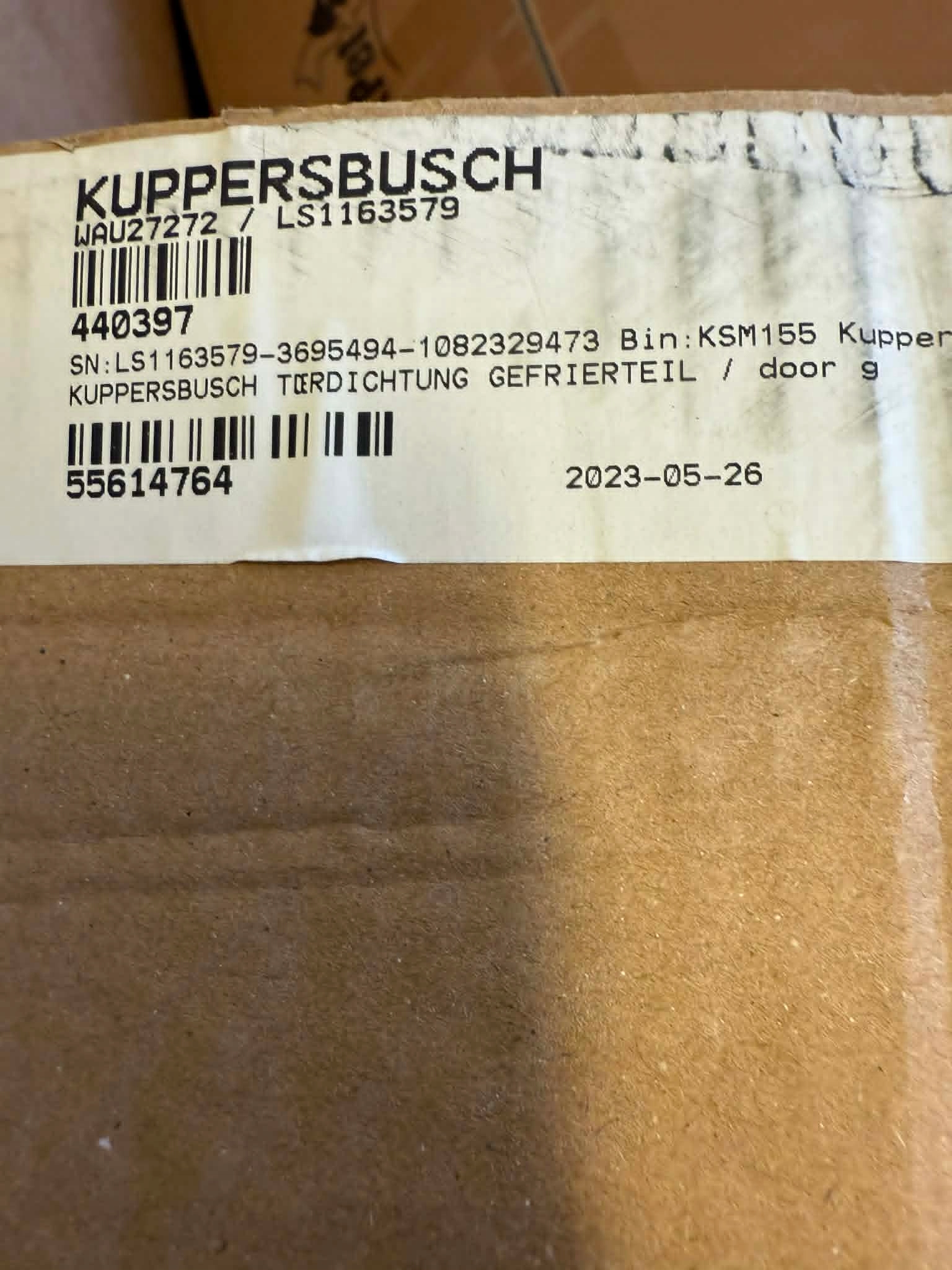 Magnetyczna uszczelka drzwi zamrażarki 440397 Teka