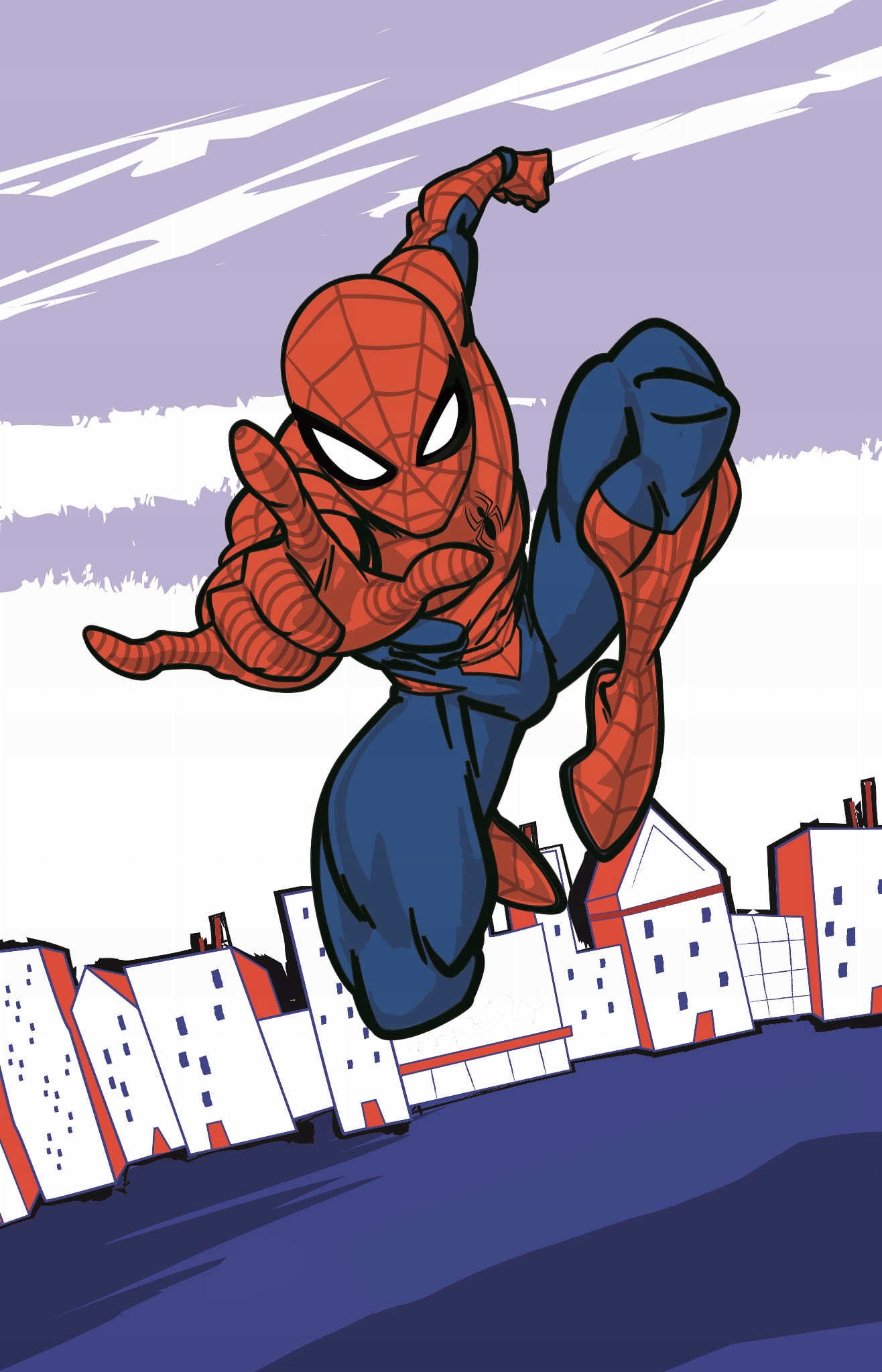 

Ręcznik do przedszkola 50x30 ręczniczek Spiderman