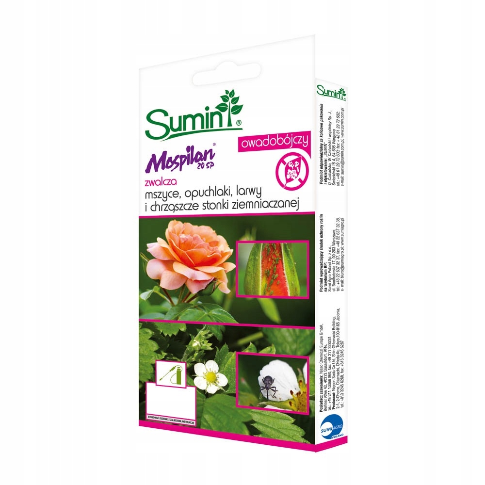 

Mospilan 20 Sp Owady Mszyce Opuchlaki Stonki 2,5g