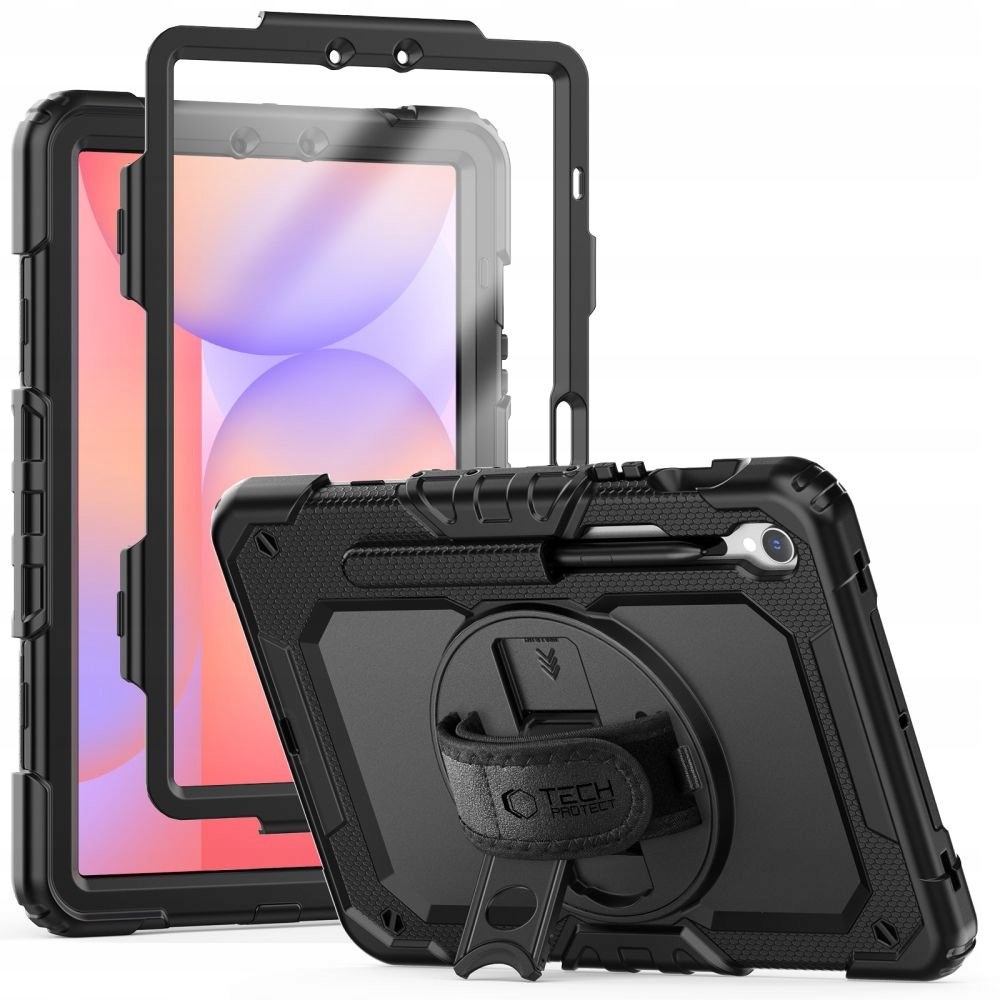 Etui z podstawką uchwytem smyczą na Samsung Galaxy Tab S9 Fe 10.9'' X510