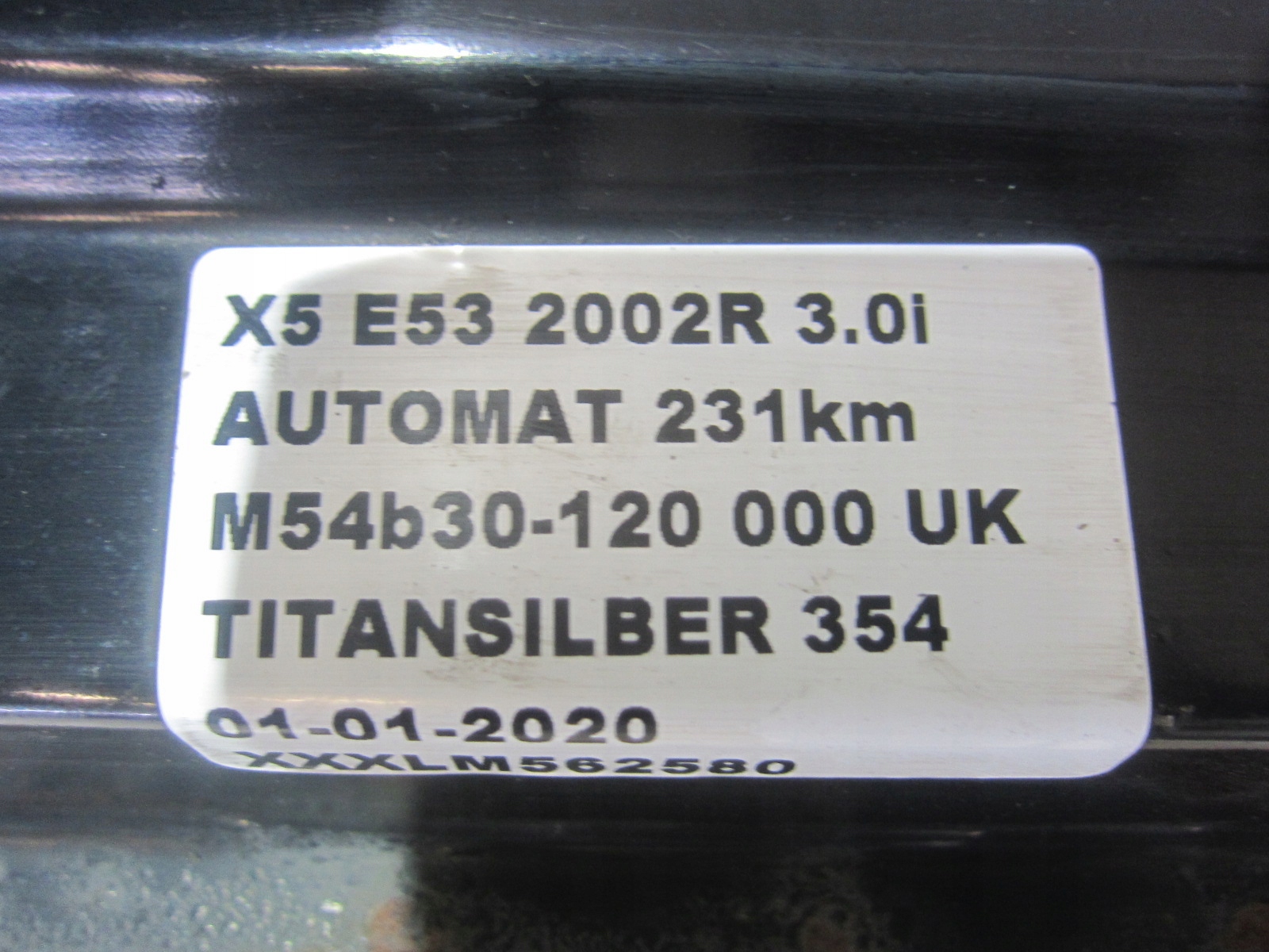 BMW X5 E53 support panel for radiators front pillar upper 51718402319 8402319