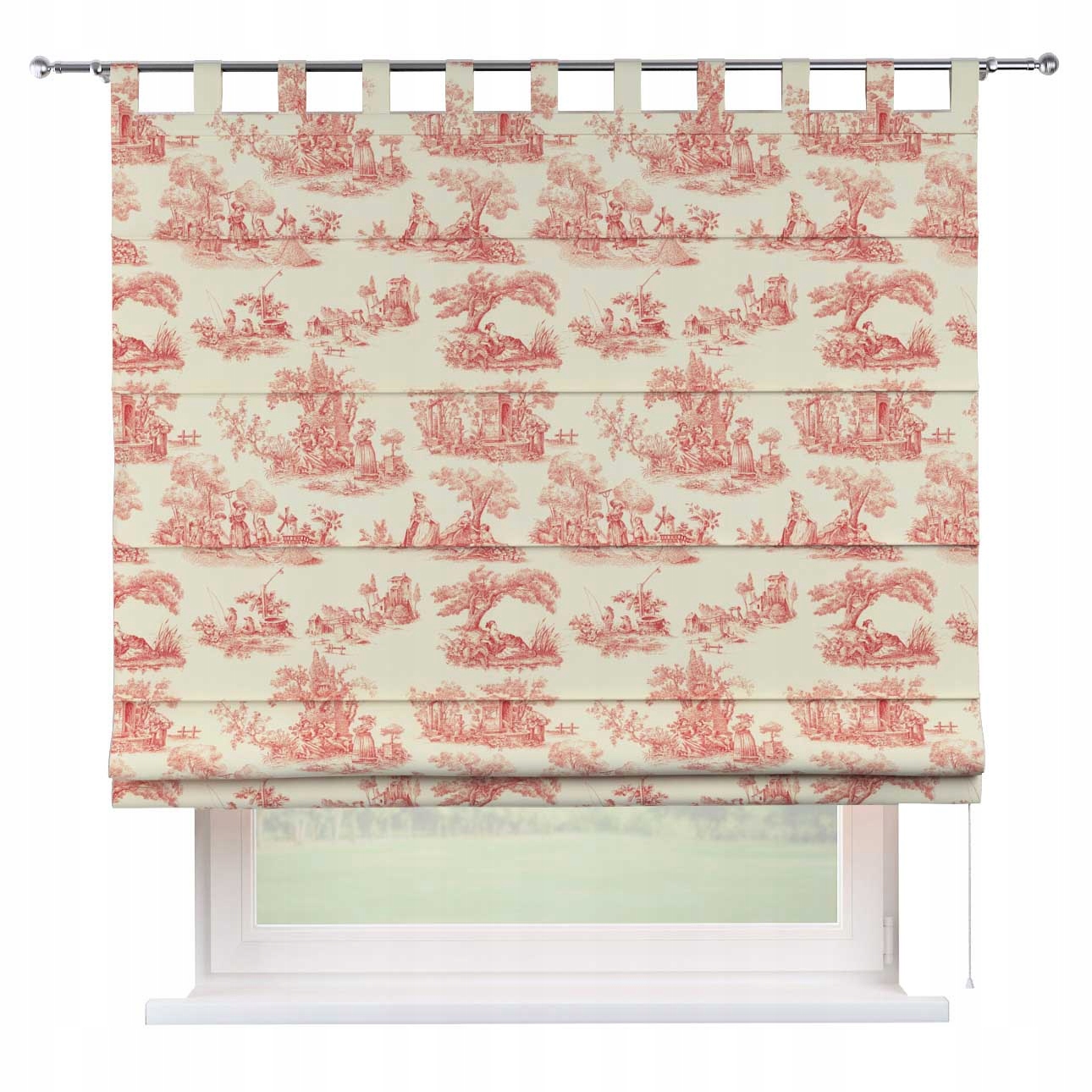 Hotová římská roleta Verona 120 x 160 cm červená