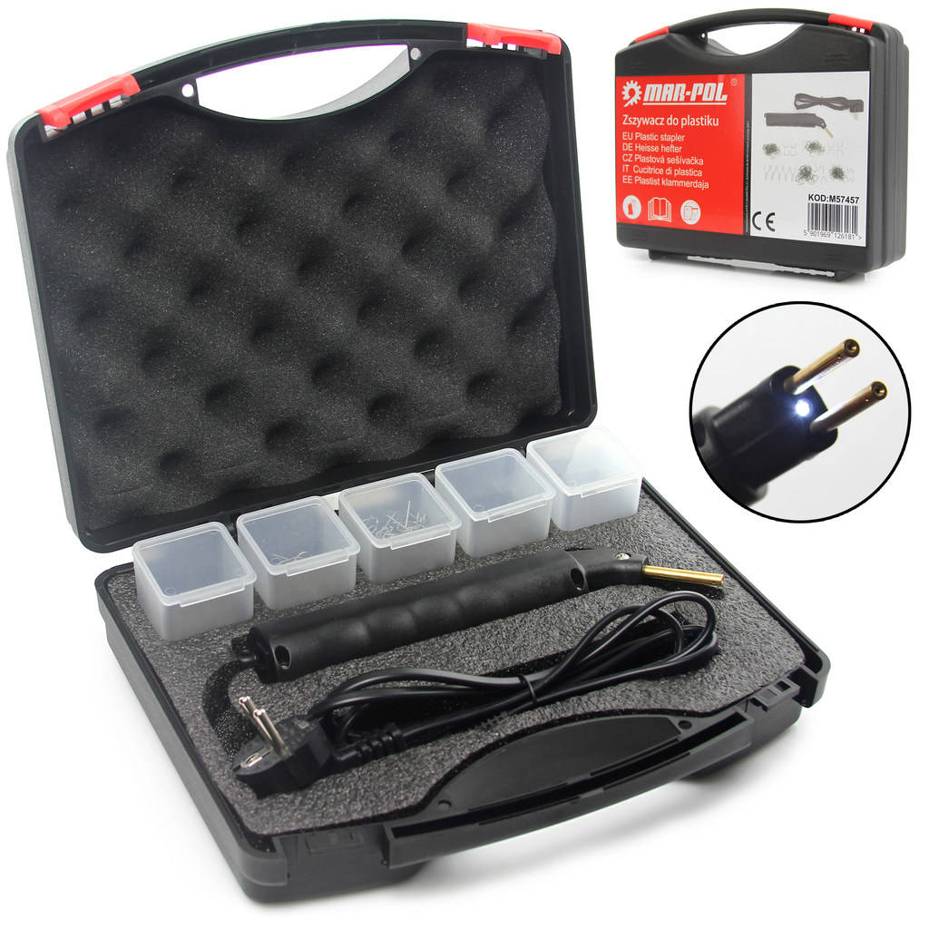 ЗВАРЮВАЛЬНИЙ АПАРАТ ЗВАРЮВАЛЬНИЙ АПАРАТ СТЕПЛЕР РЕМОНТ ПЛАСТИКУ LED