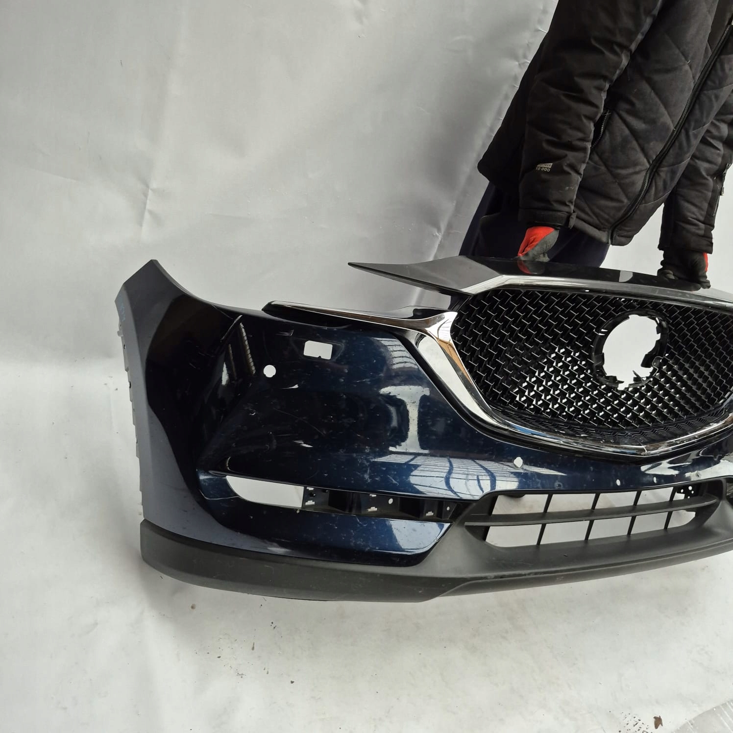 MAZDA CX-5 II 2 17-21 bumper front front washer PDC