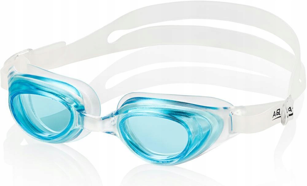 AquaSpeed Okulary pływackie Agila Jr niebieskie ko