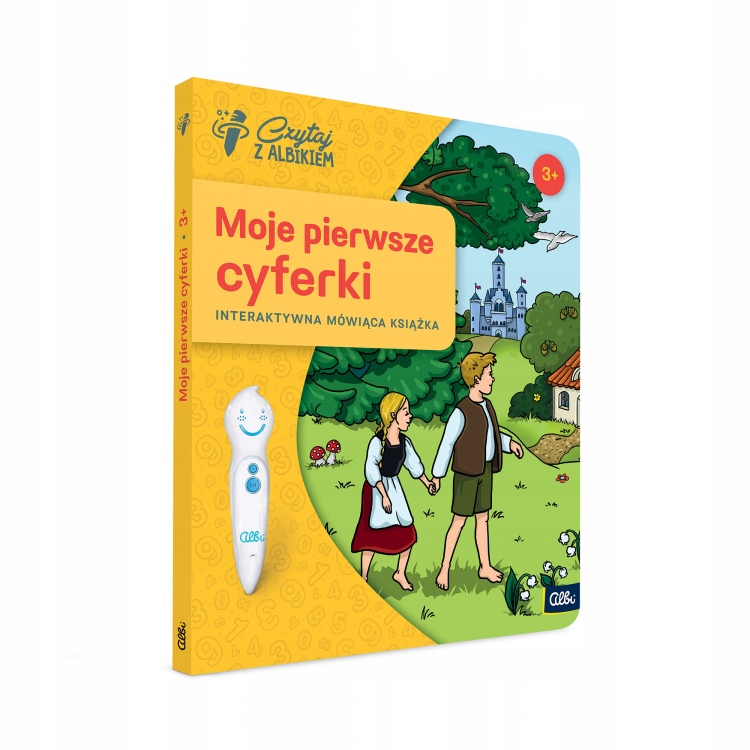 ALBI CZYTAJ Z ALBIKIEM MOJE PIERWSZE CYFERKI INTERAKTYWNA MÓWIĄCA KSIĄŻKA
