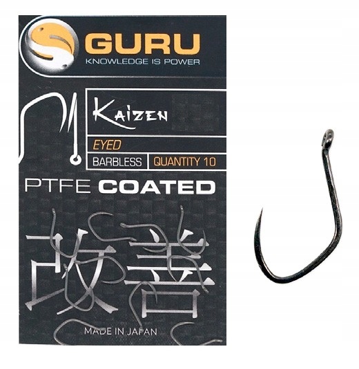 Haczyk Guru Kaizen Eyed Barblees 18 (10szt.) Rozmiar: 18