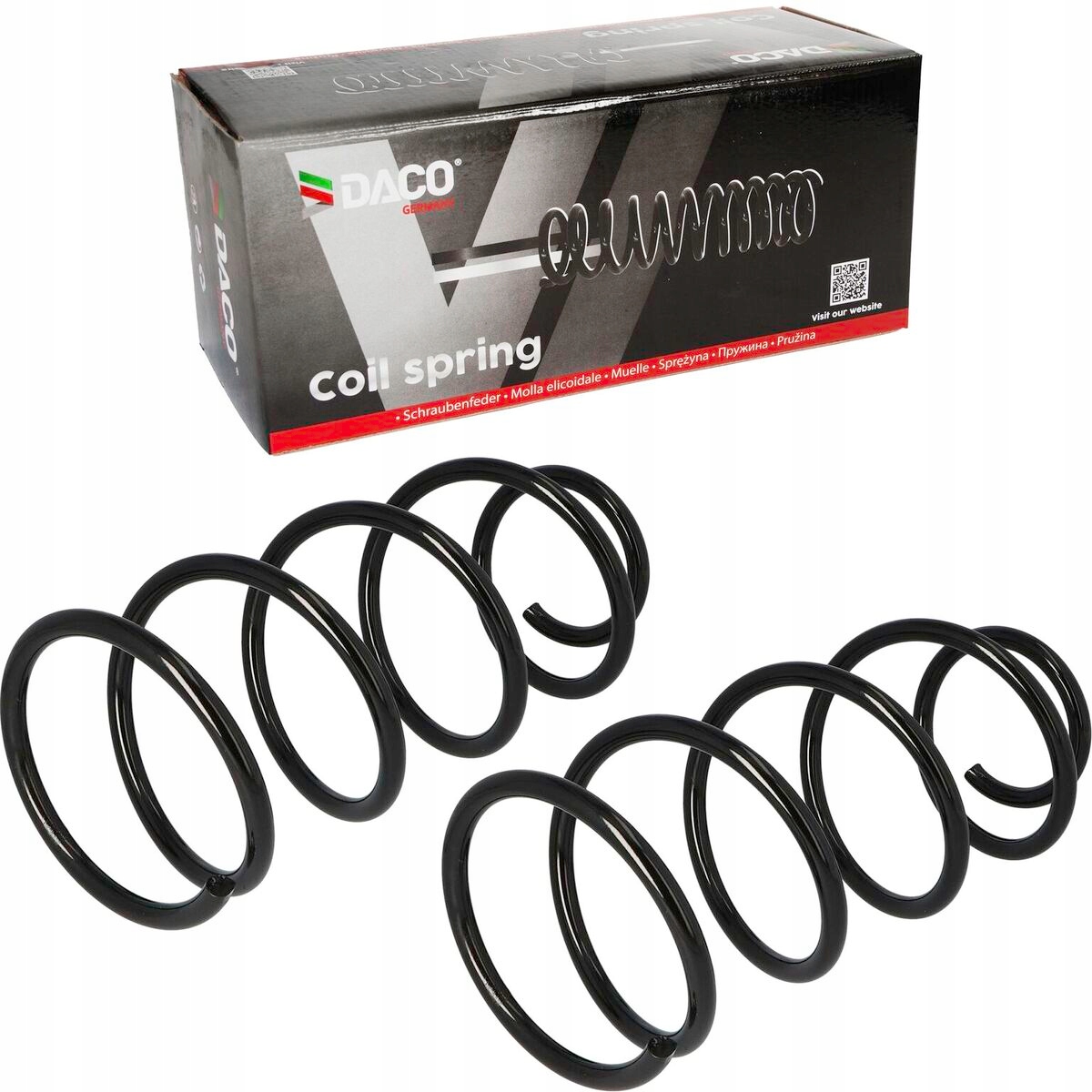 801026 - Пружина подвески X2 DACO передняя для Ford C-Max