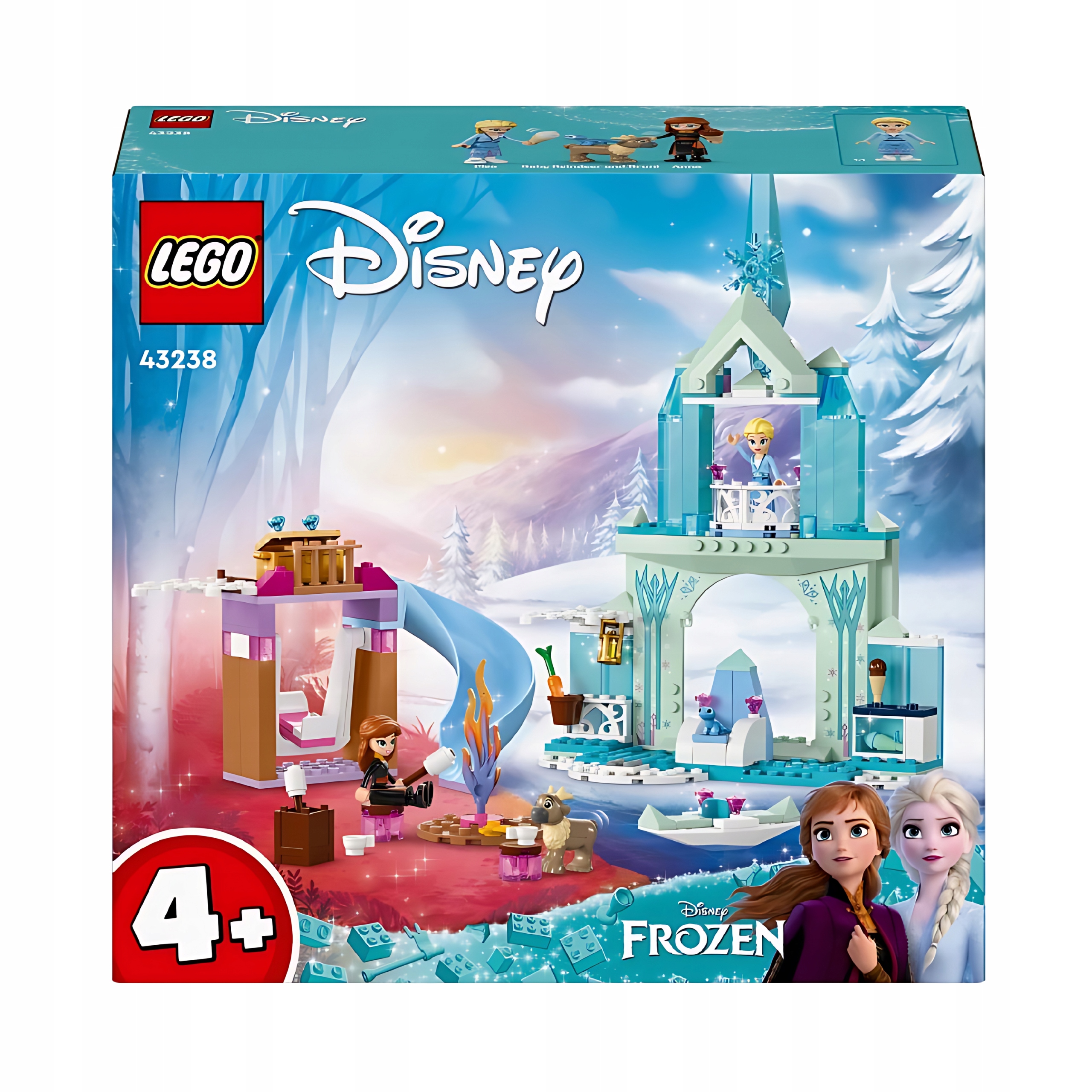LEGO DISNEY ZESTAW LODOWY ZAMEK ELZY KRAINA LODU FROZEN PREZENT Marka LEGO