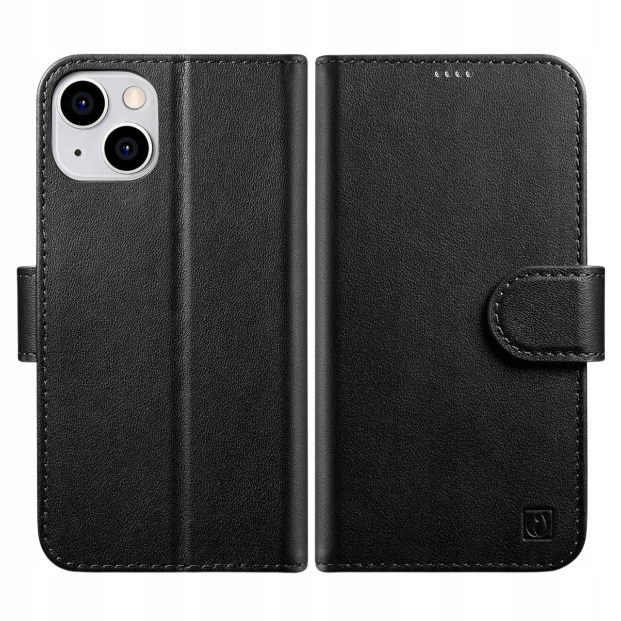 Icarer Pokrowiec 2IN1 Do Iphone 14 Plus Skórzane Etui Wallet Case Anti-rfid