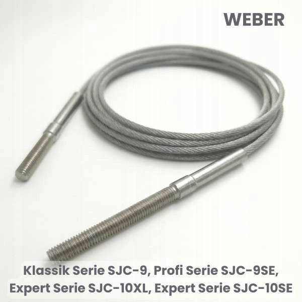 Náhradní díl Weber: Ocelové zvedací lano SJC-9, SJC-9SE, SJC-10XL, SJC-10SE