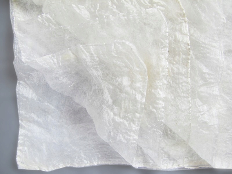 Hedvábné kapesníky silklaps bílé