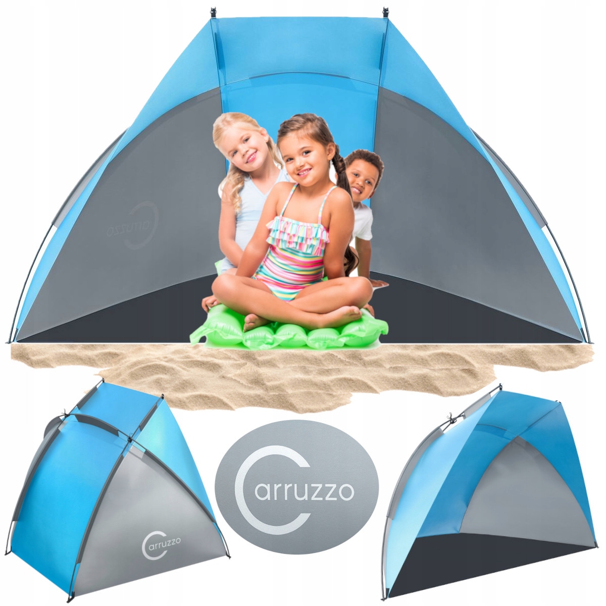 

Parasol Parawan Plażowy Duży Namiot XXL Osłona