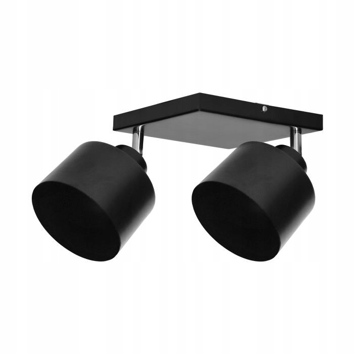 Nástěnná a stropní lampa černá/chrom E27 Lisa Orno